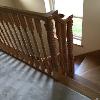 Wooden winder stairs